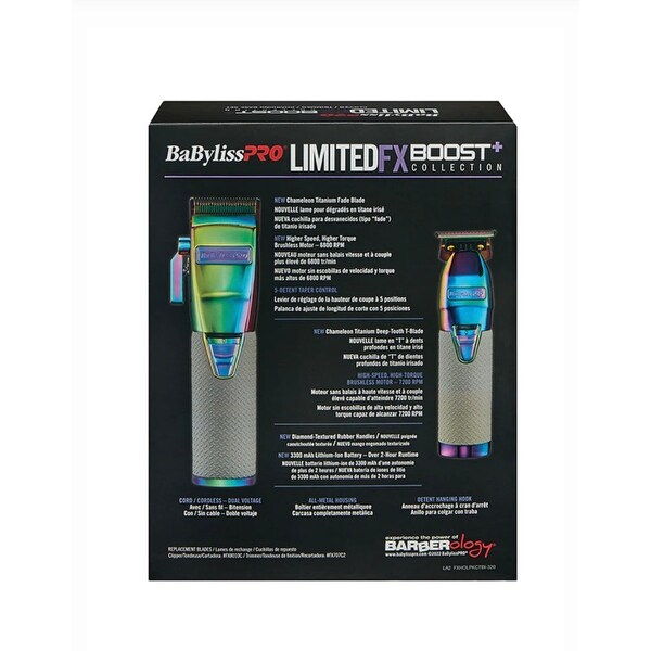 BaBylissPRO 限定バリカン トリマーセット カメレオン BaByliss PRO LimitedFX Boost+ Collection Clipper & Trimmer